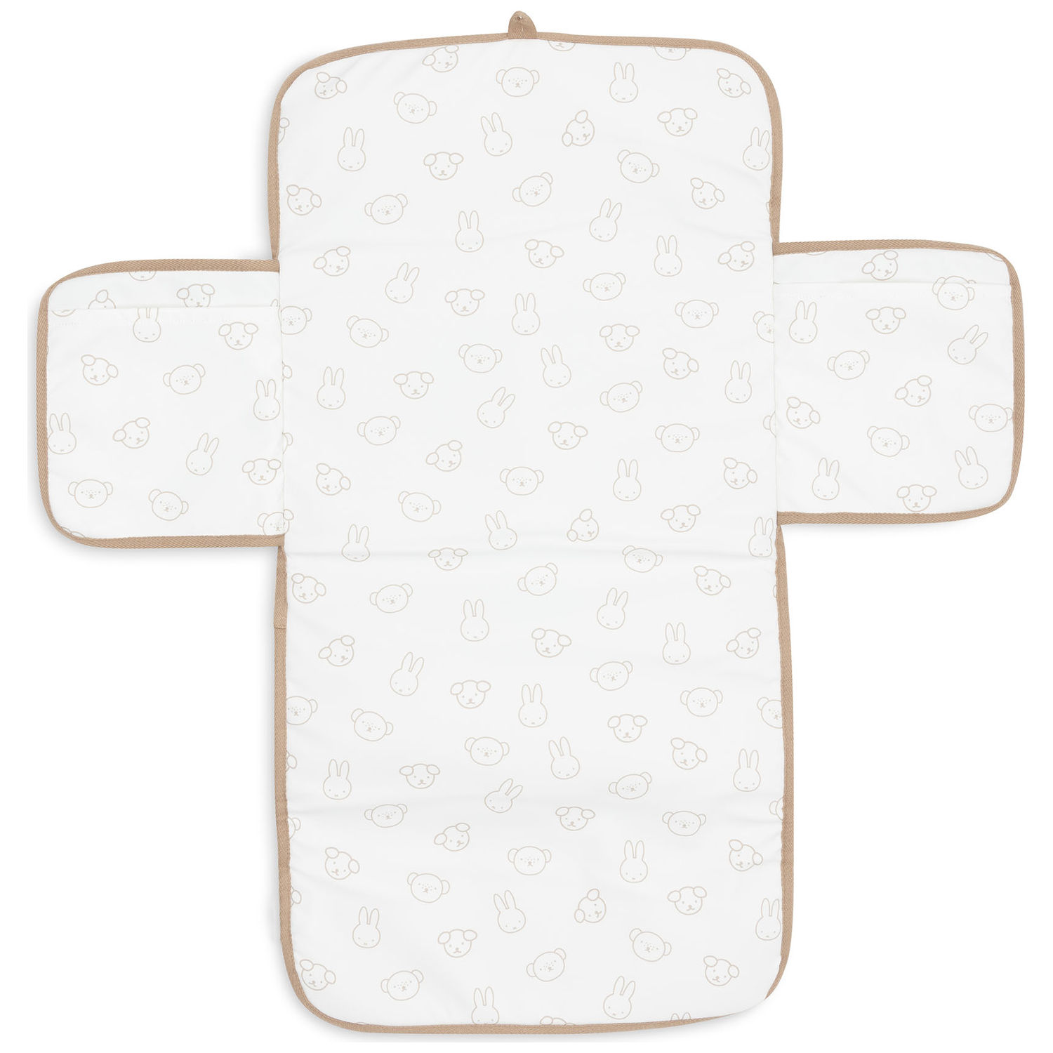 Tapis à langer nomade Miffy Jacquard Teddy Biscuit (Jollein) - Image 2