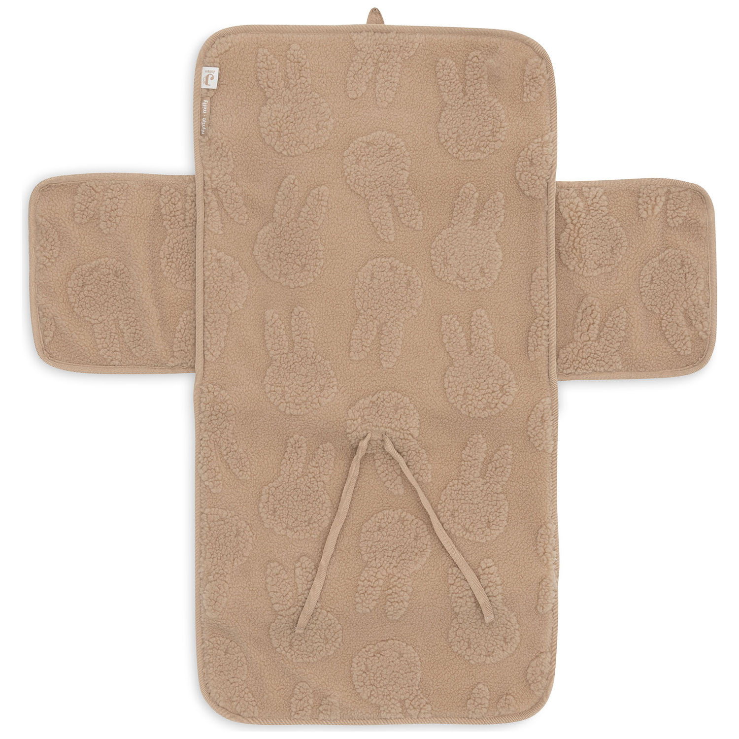 Tapis à langer nomade Miffy Jacquard Teddy Biscuit (Jollein) - Image 3