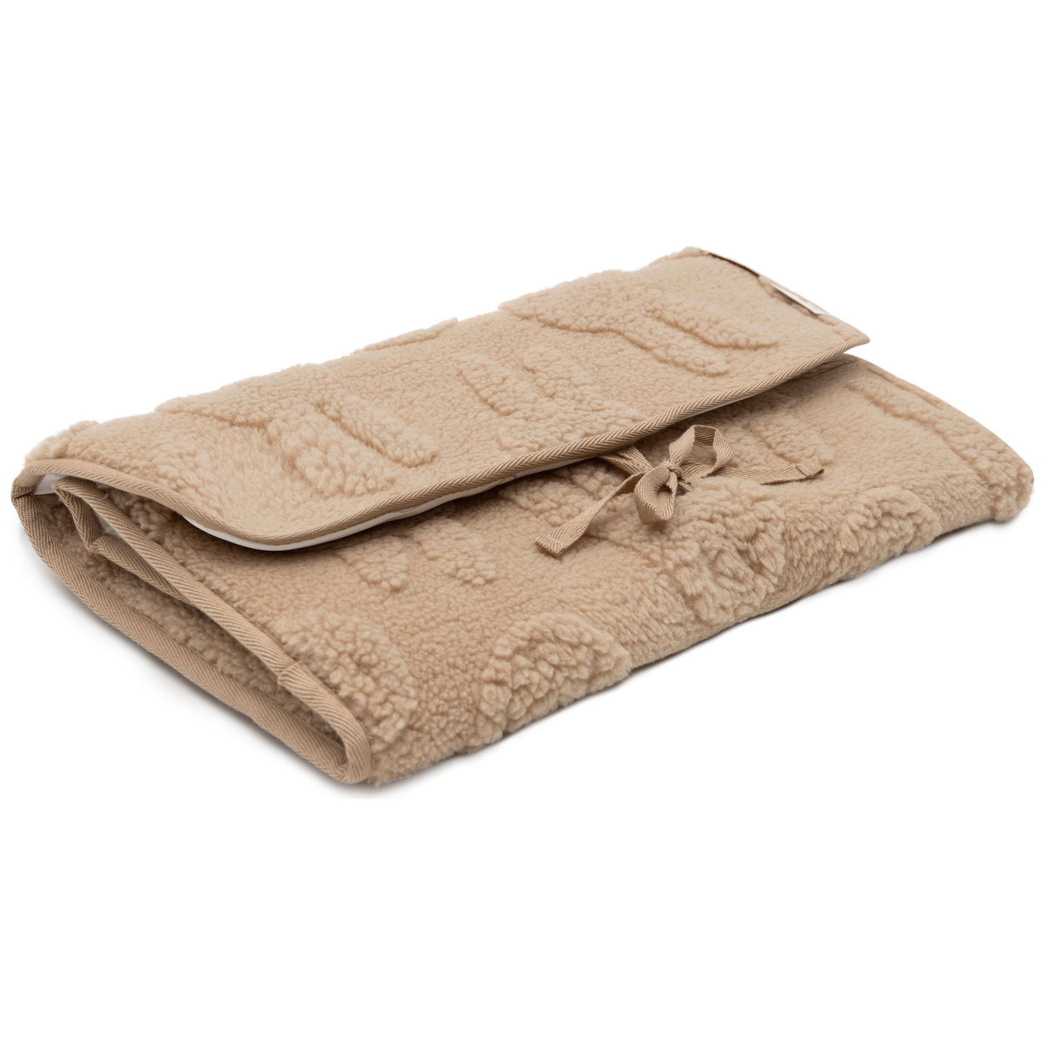 Tapis à langer nomade Miffy Jacquard Teddy Biscuit (Jollein) - Image 4