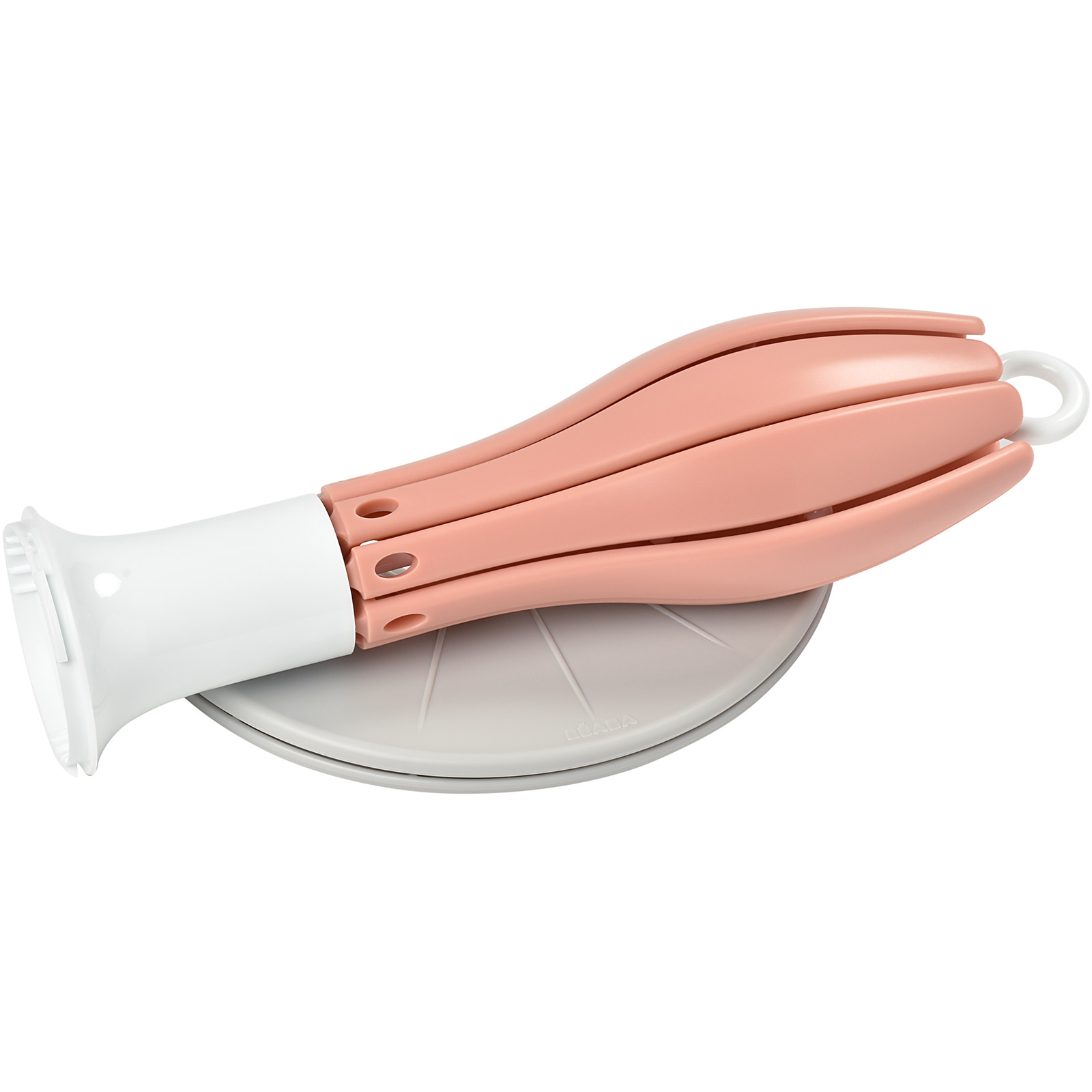 Egoutte biberons pliable fleur rose (Béaba) - Image 3