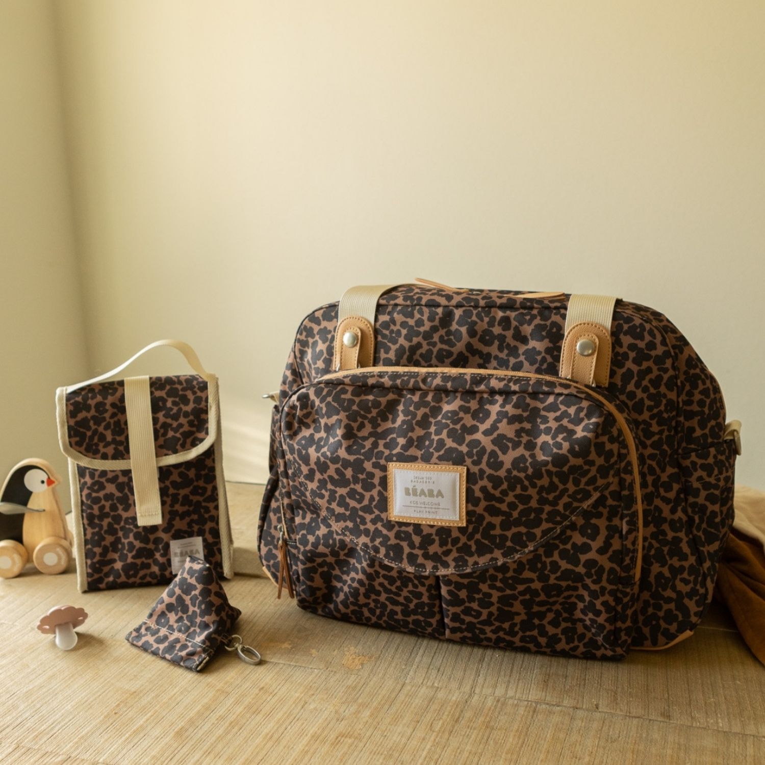 Sac à langer Genève Léopard (Béaba) - Image 3