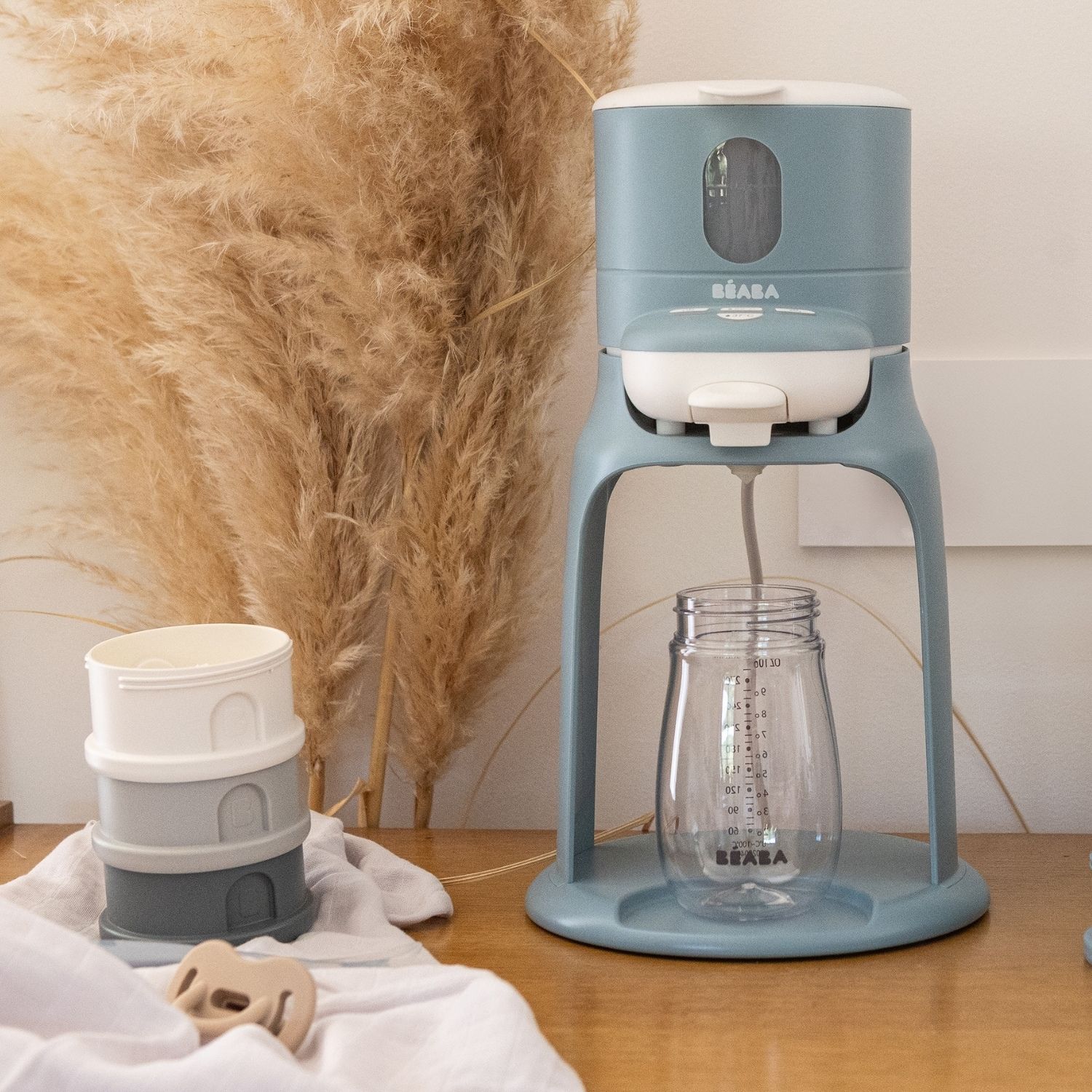 Préparateur de biberon Bib'Expresso Bleu Baltique (Béaba) - Image 3