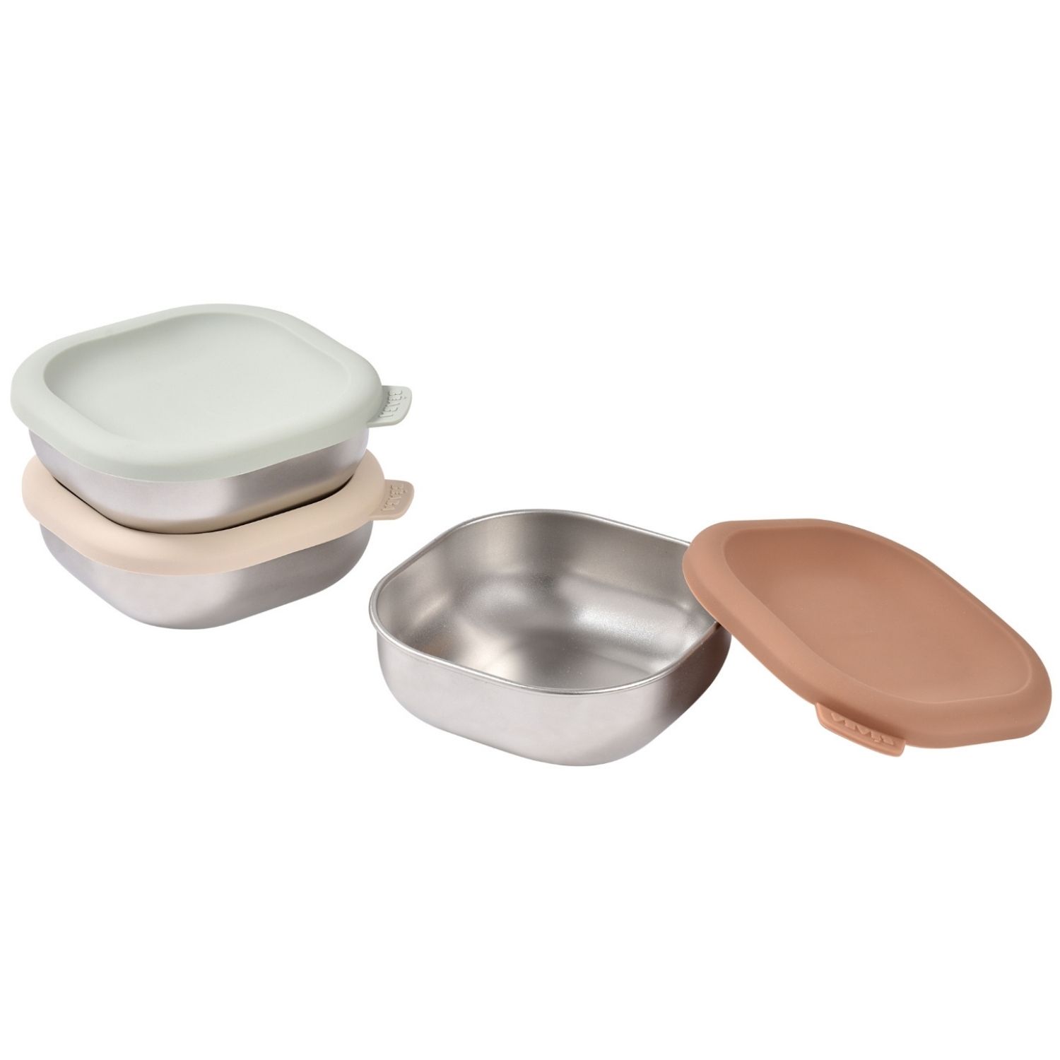 Lot de 3 boîtes repas Inox Natural Set (0,25 L) (Béaba) - Image 5