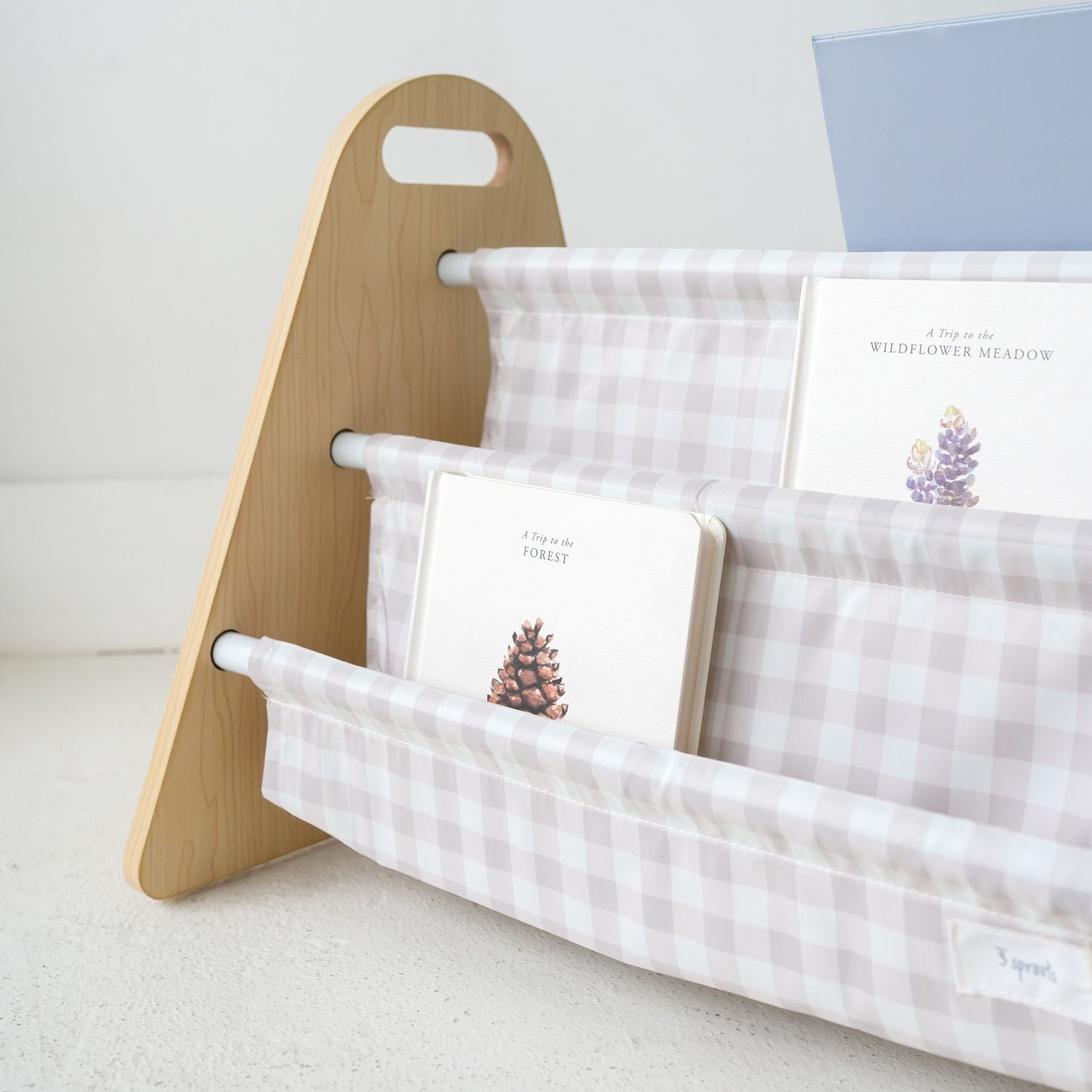 Bibliothèque double face Vichi Beige (3 sprouts) - Image 2