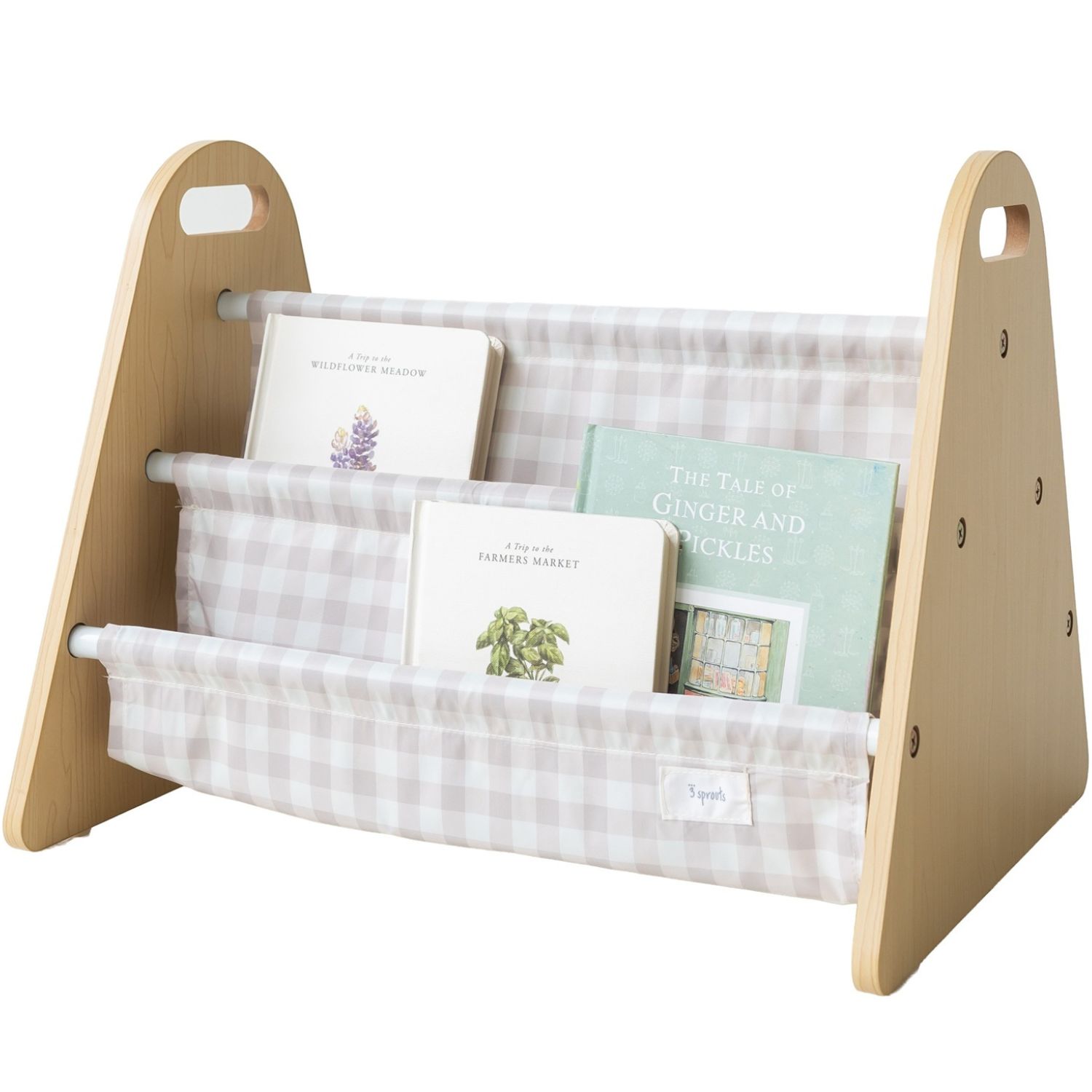 Bibliothèque double face Vichi Beige (3 sprouts) - Image 7
