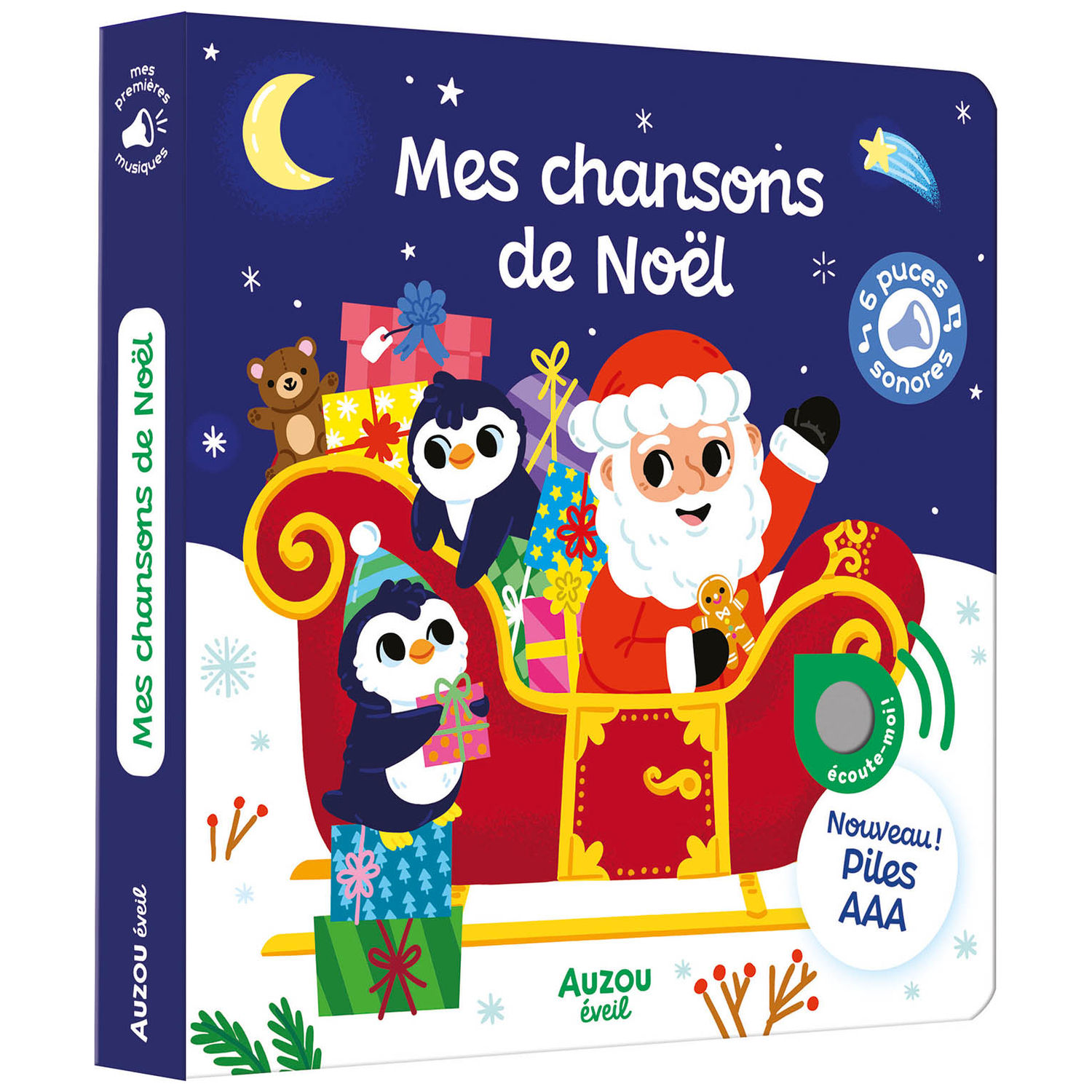Livre Mes premiers sonores Mes chansons de Noël