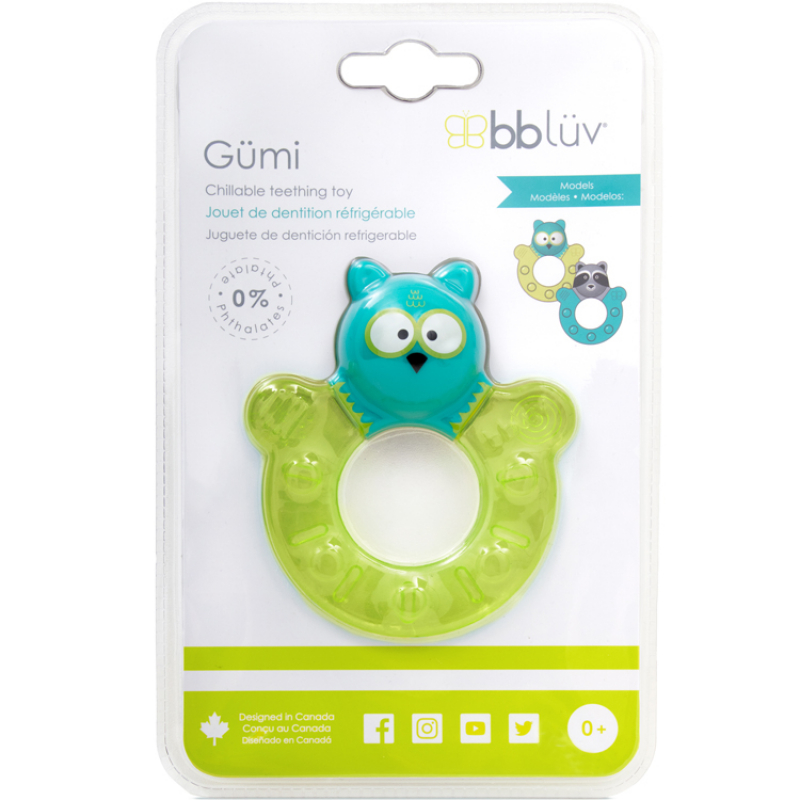 Jouet de dentition réfrigérable Gümi lime (Bblüv) - Image 2