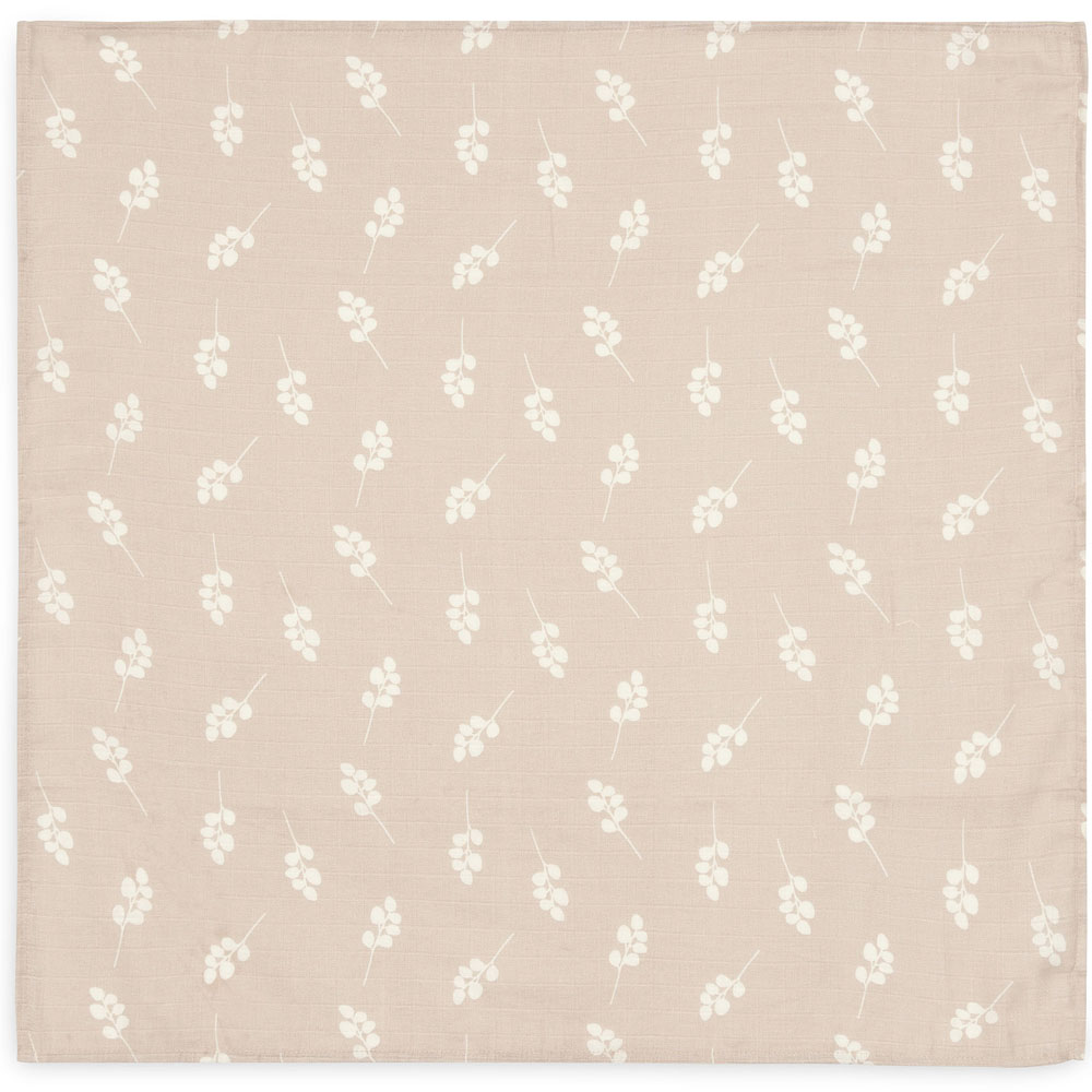 Lot de 3 langes en gaze de coton Twig Wild Rose (70 x 70 cm) (Jollein) - Image 3