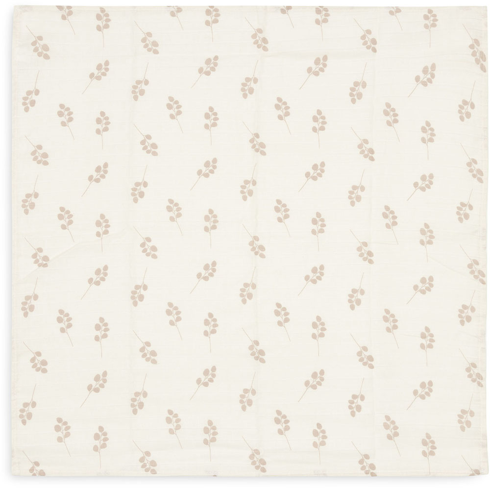 Lot de 3 langes en gaze de coton Twig Wild Rose (70 x 70 cm) (Jollein) - Image 4