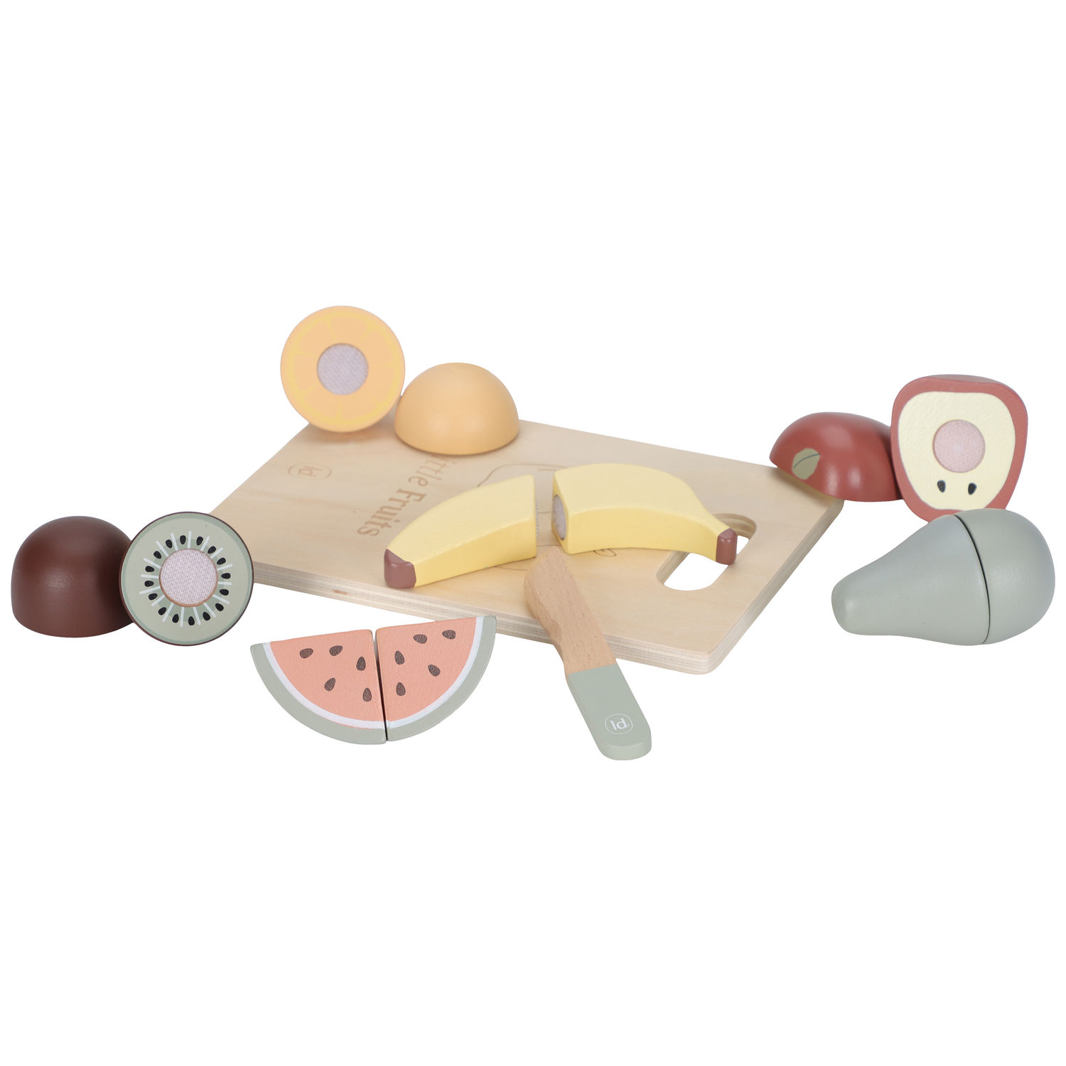 Fruits à découper en bois (Little Dutch) - Image 6