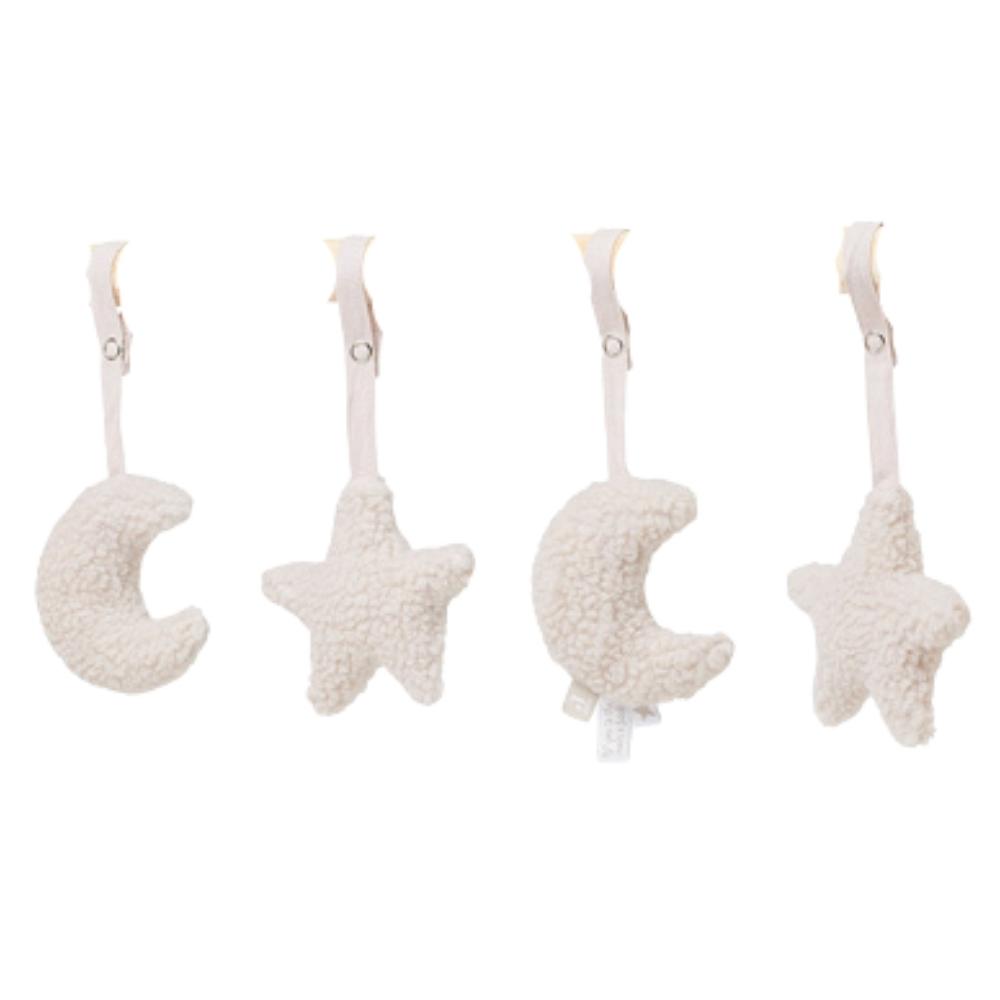 Lot de 4 jouets pour arche Lune Nougat (Jollein) - Image 1