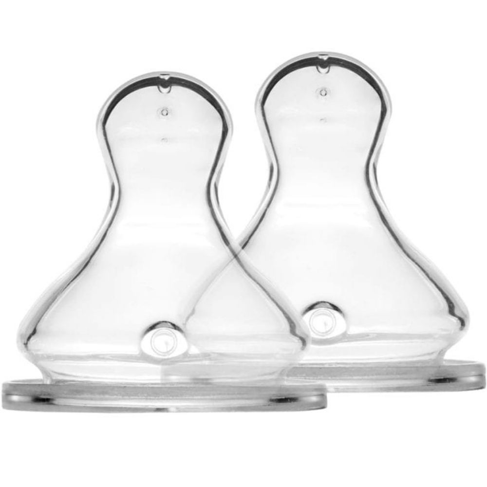 Lot de 2 tétines en silicone débit dense (Elhée) - Couverture