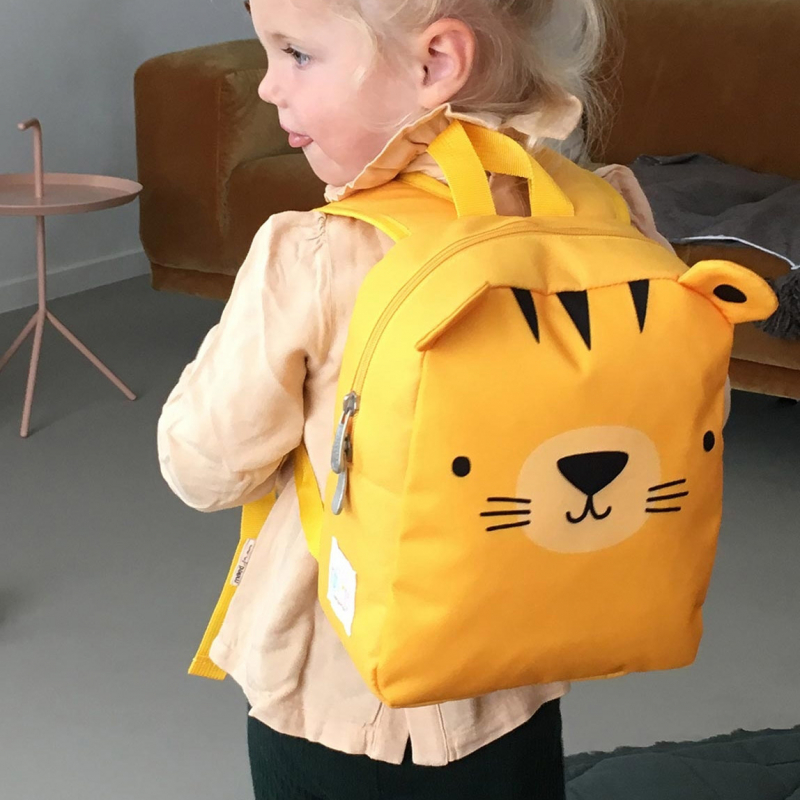 Sac à dos bébé jaune Tigre (A Little Lovely Company) - Image 2