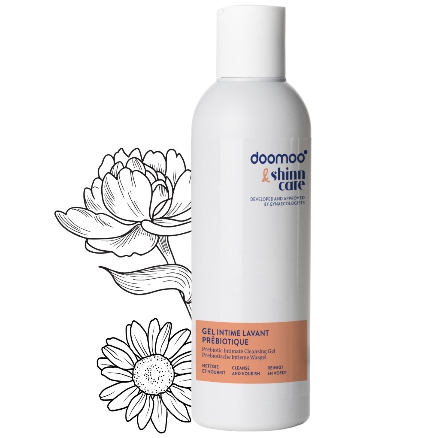 Gel intime lavant prébiotique Doomoo x Shinncare (100 ml) (Doomoo) - Image 3