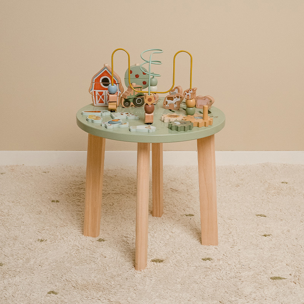 Table d'activités en bois Little Farm (Little Dutch) - Image 1