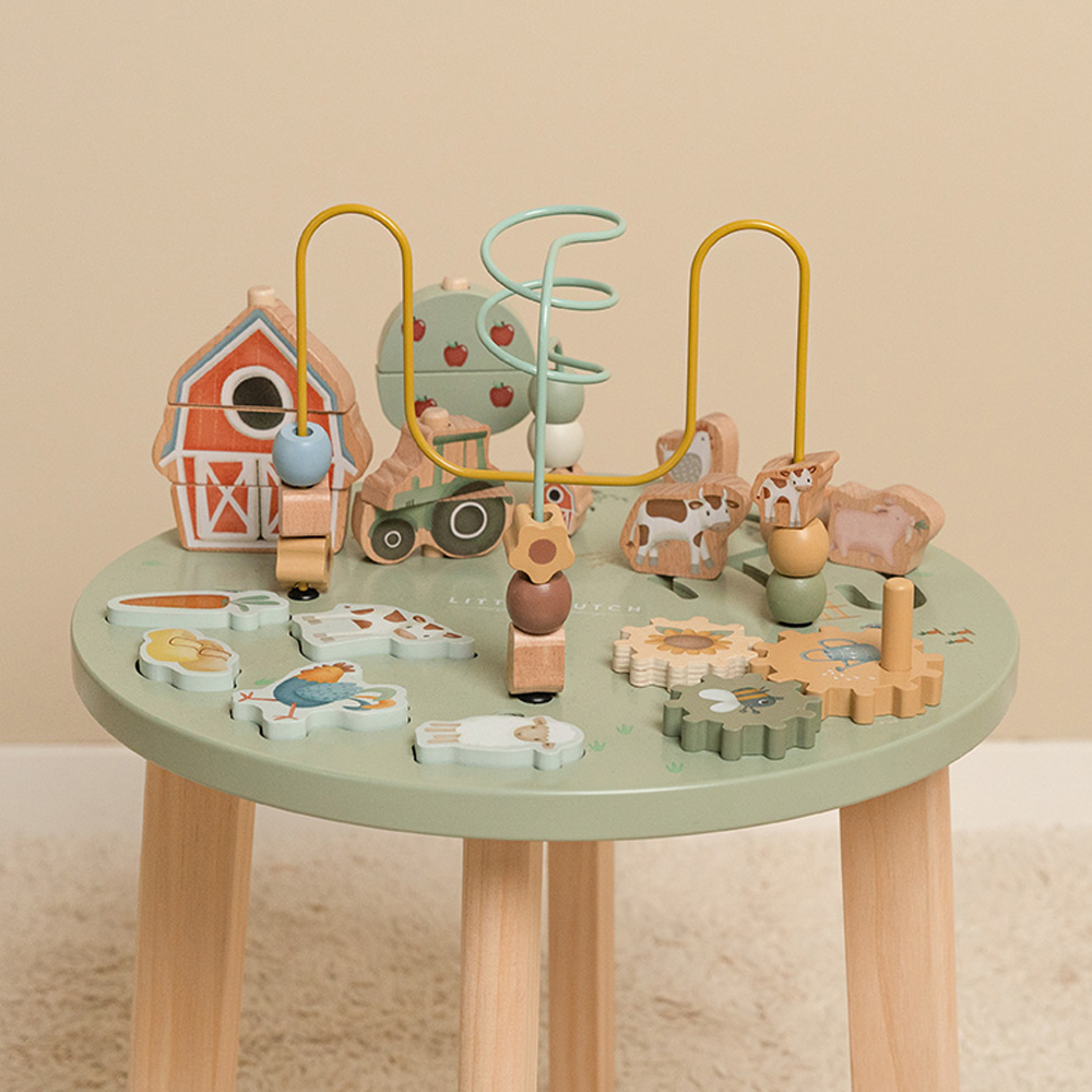 Table d'activités en bois Little Farm (Little Dutch) - Image 2