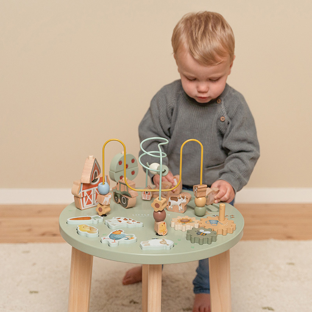 Table d'activités en bois Little Farm (Little Dutch) - Image 3