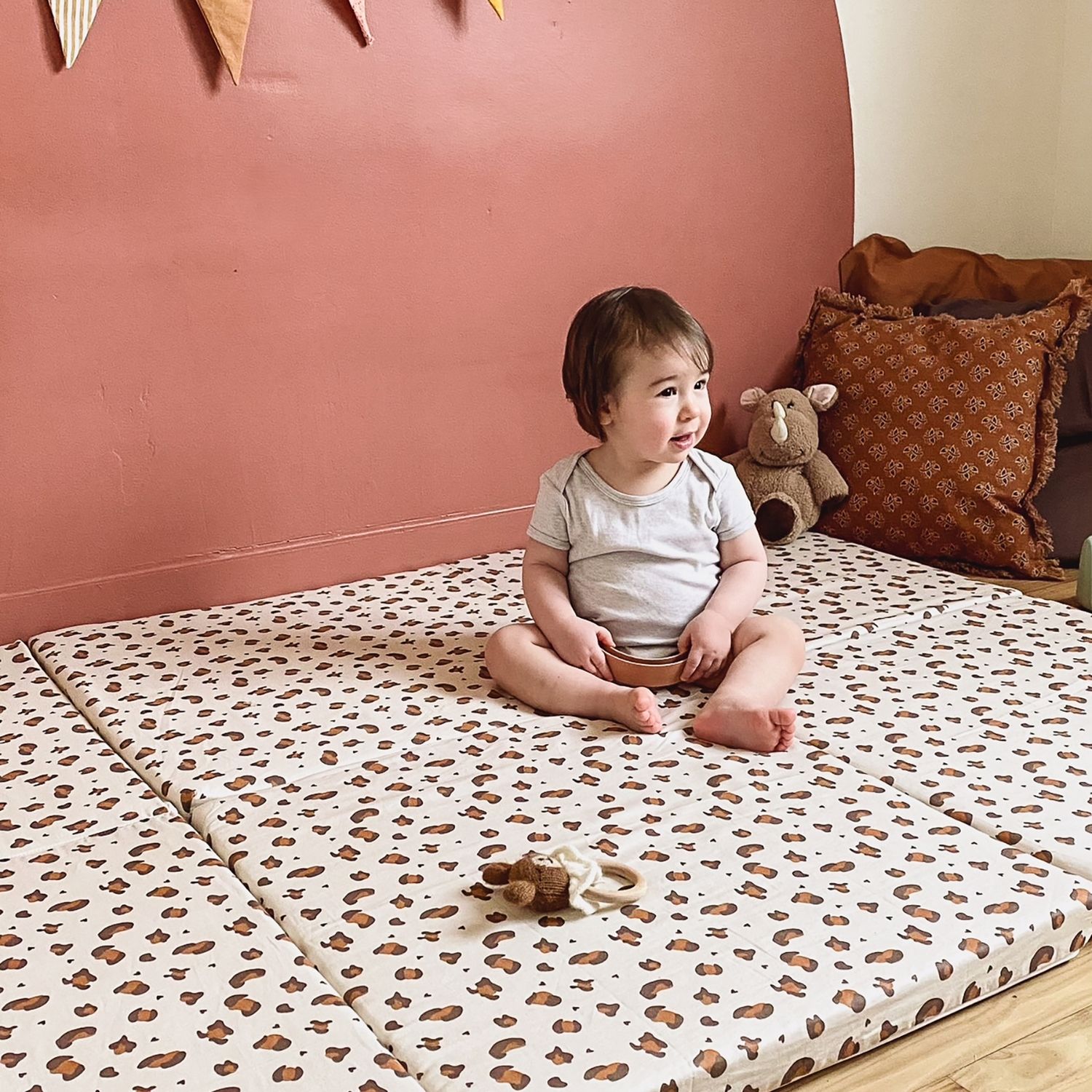 Tapis de motricité XL Léopard (Candide) - Image 4