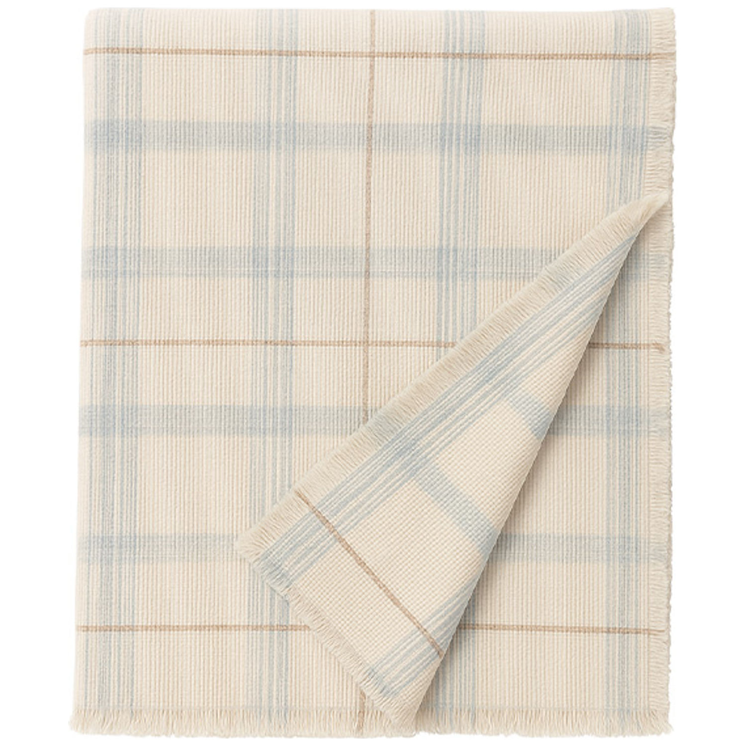 Plaid pour lit enfant Tartan Blue Sage (140x200 cm)