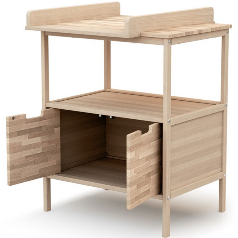 Commode à langer en bois de hêtre brut Essentiel (At4) - Image 2