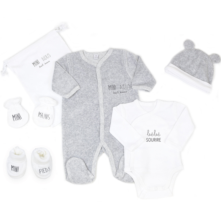 Trois Kilos Sept - Coffret de naissance Mini nous 6 pièces (naissance)