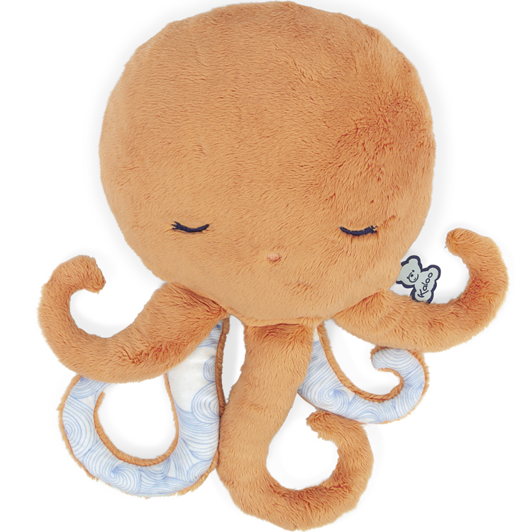 Kaloo - Peluche bouillotte bien-être poulpe Petit calme (28 cm)