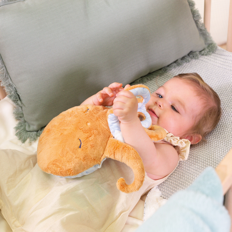 Peluche bouillotte bien-être poulpe Petit calme (28 cm) (Kaloo) - Image 1