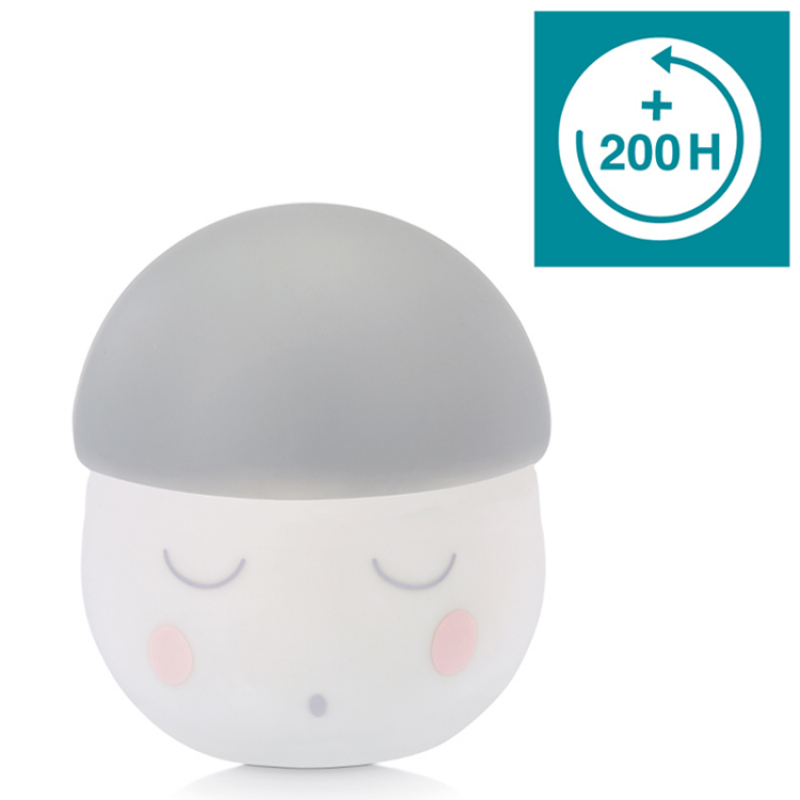 Veilleuse Squeezy grise (13 cm) (Babymoov) - Image 7