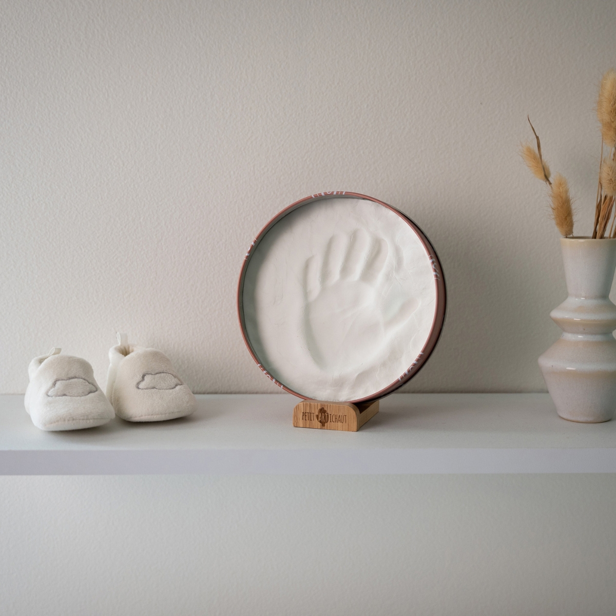 Boîte à empreintes Baby Box Ronde Rainbow Terracotta (Petit Artichaut) - Image 4