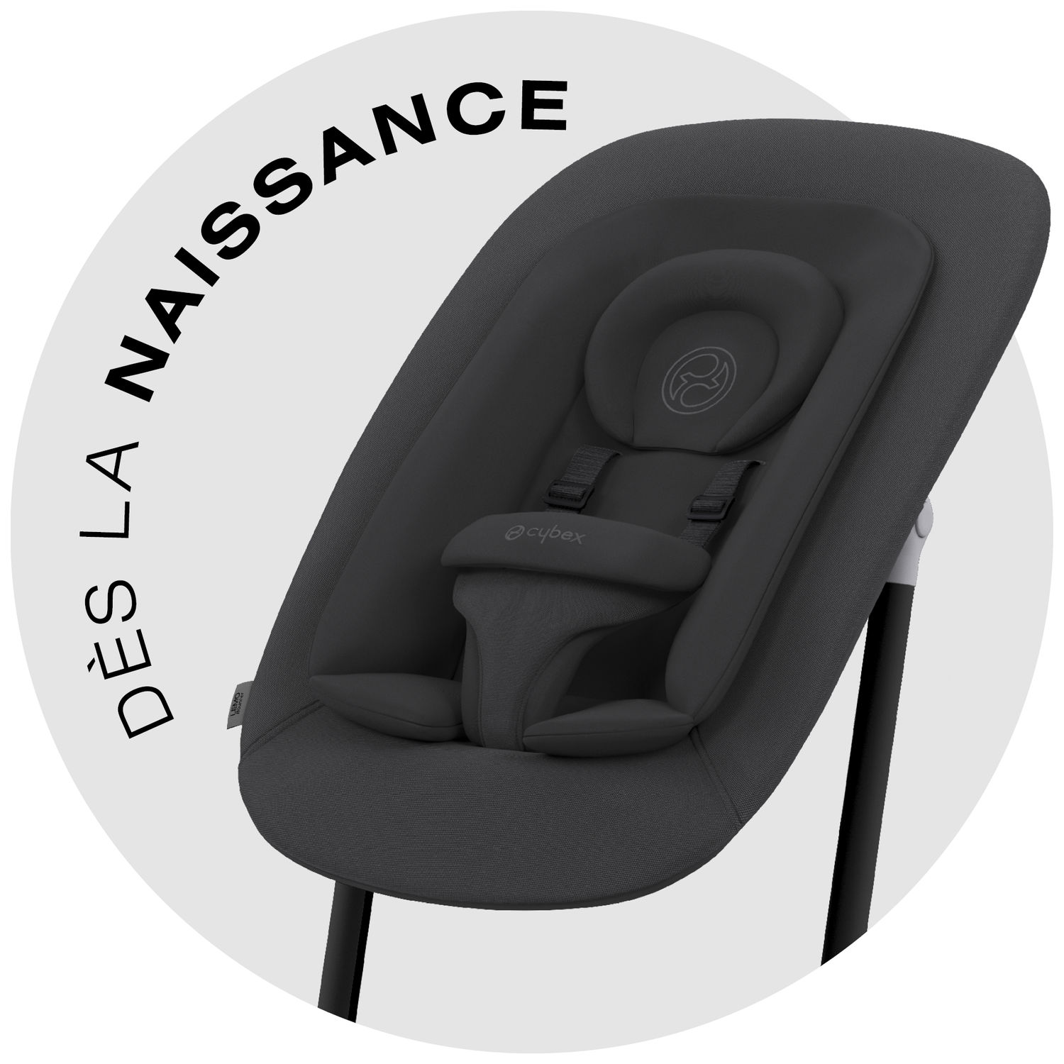 Chaise haute évolutive 4 in 1 Lemo 2 Stunning Black (Cybex) - Image 7