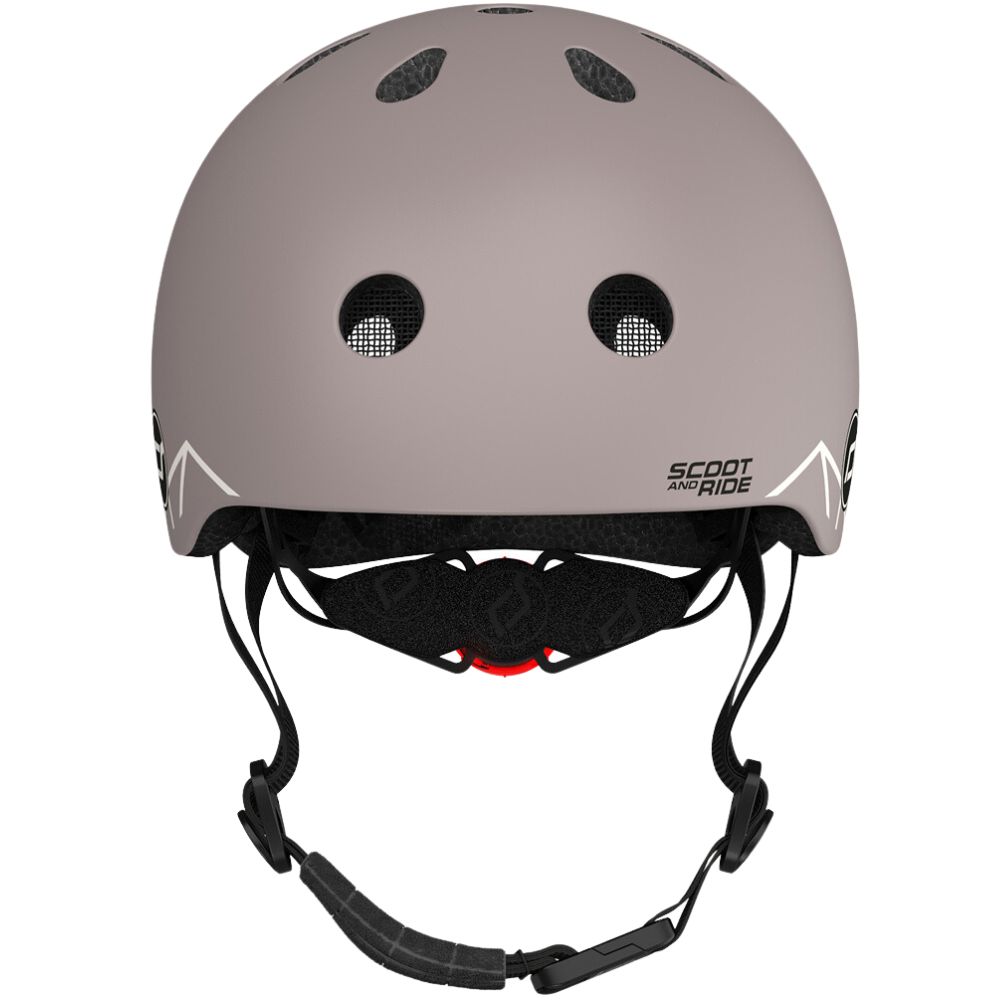 Casque XXS-S lifestyle lignes taupe (Scoot And Ride) - Image 4