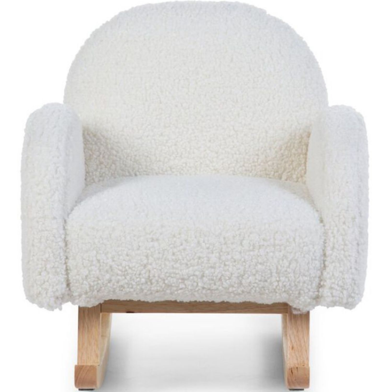 Fauteuil à bascule enfant Teddy écru (Childhome) - Image 5