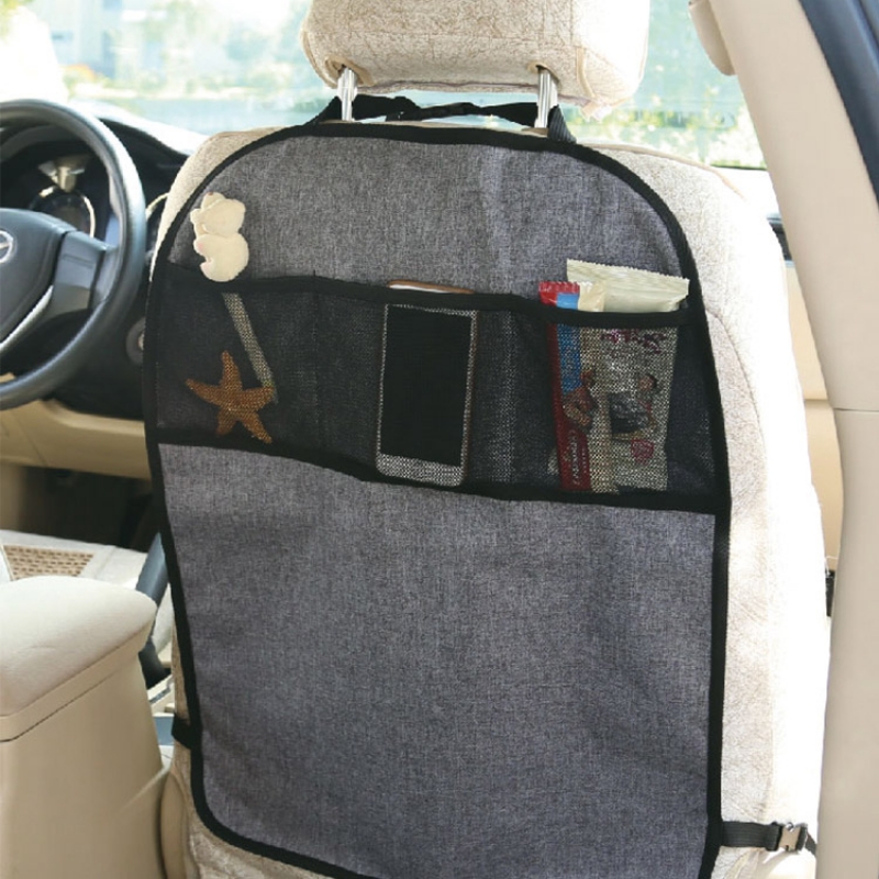 Protection de dossier avec poche voiture imperméable (Tinéo) - Image 4