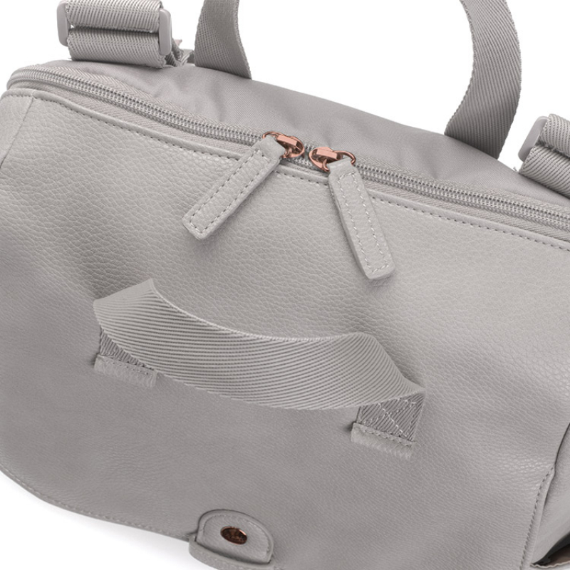 Sac à dos à langer Robyn gris clair (Babymel) - Image 8