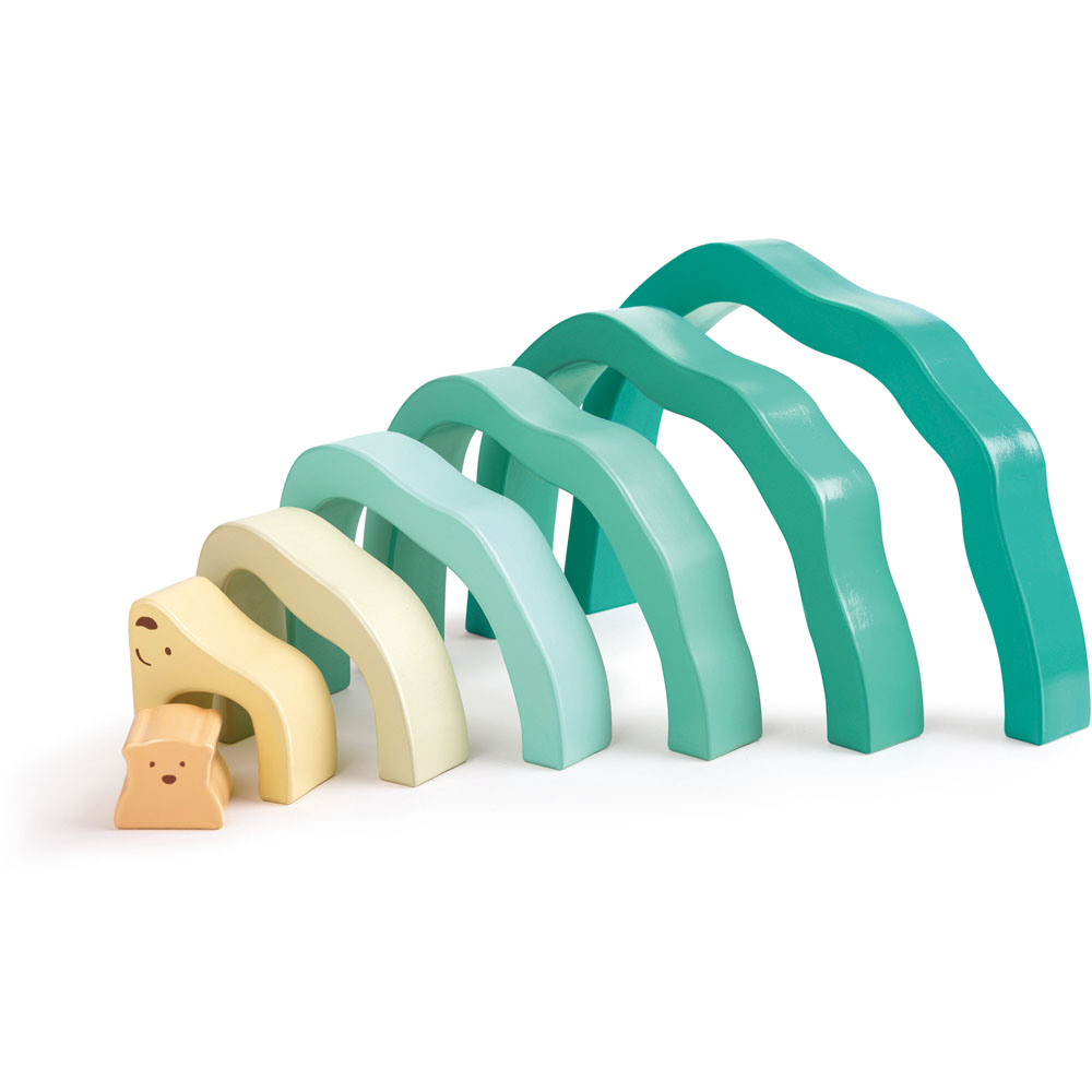 Blocs à empiler Ours polaire arctique (Hape) - Image 3