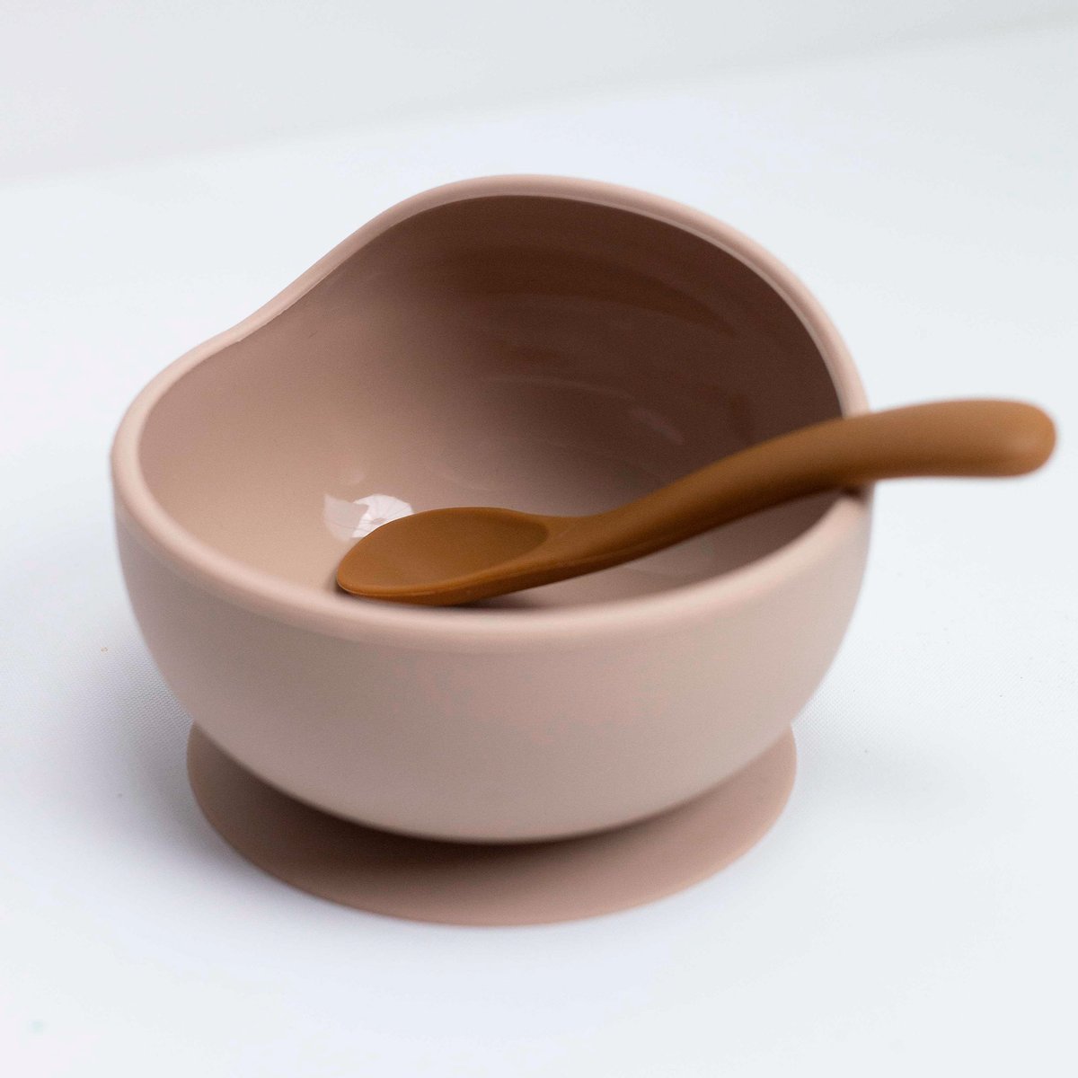 Coffret repas en silicone Sable-Caramel (2 pièces) (Trois Kilos Sept) - Image 1