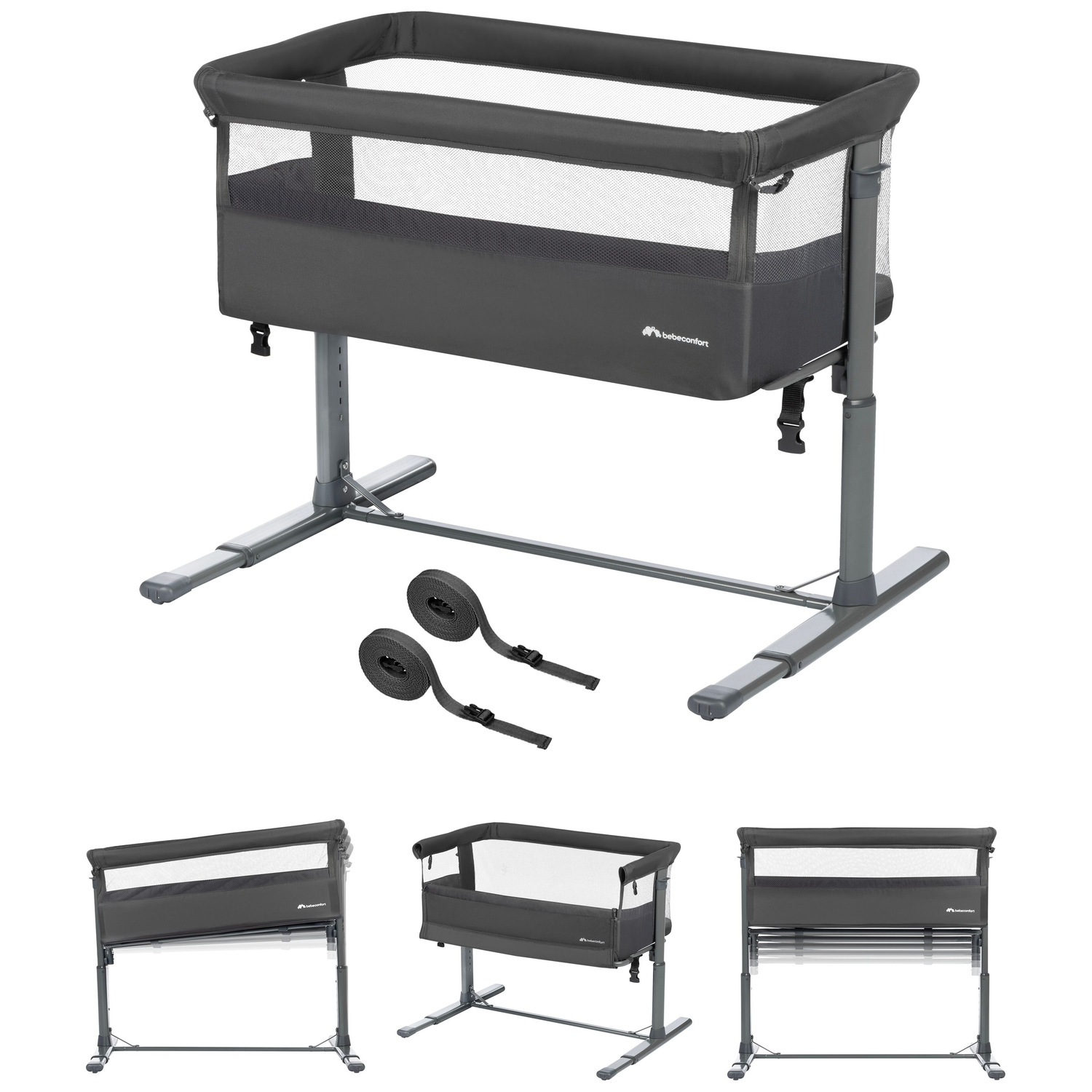 Berceau cododo 2 en 1 Zina Mineral Graphite (Bébé Confort) - Image 1