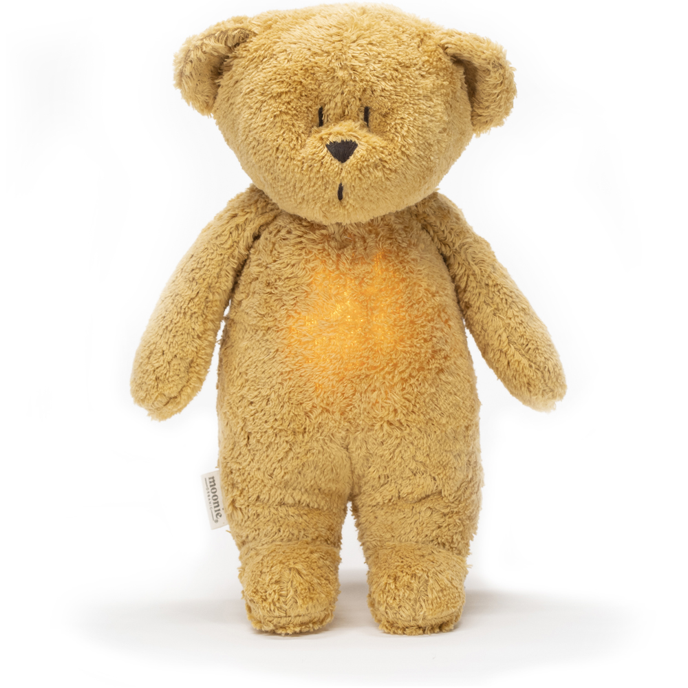 Peluche veilleuse Ours miel (Moonie) - Image 1