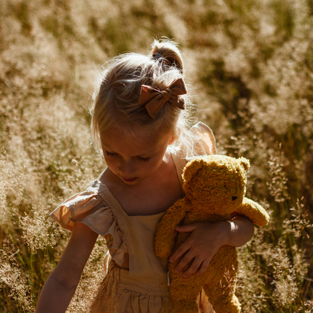 Peluche veilleuse Ours miel (Moonie) - Image 2
