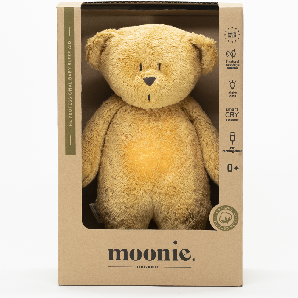 Peluche veilleuse Ours miel (Moonie) - Image 5
