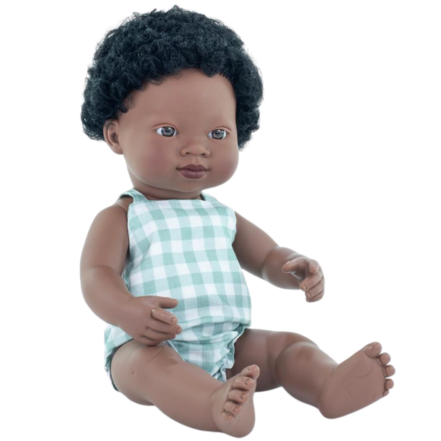 Miniland - Poupée garçon africain (38 cm)