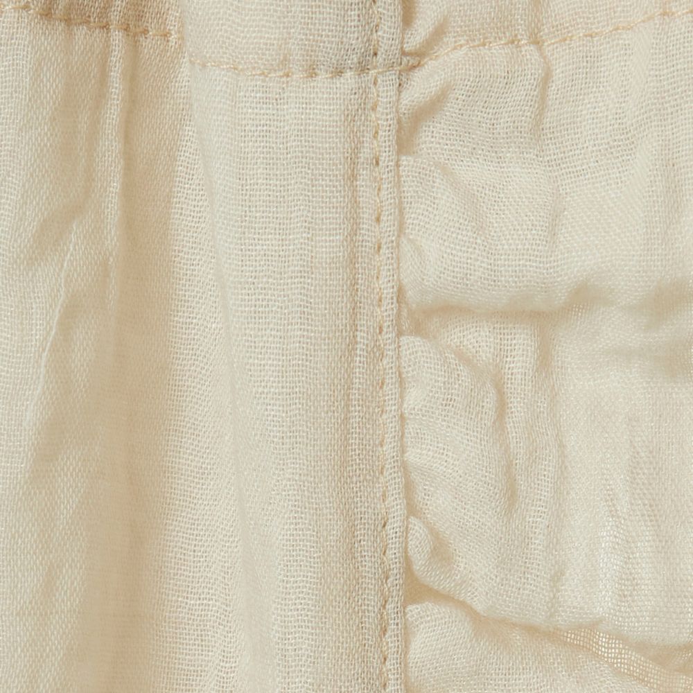 Ciel de lit vintage ruffle Nougat (155 cm) (Jollein) - Image 1