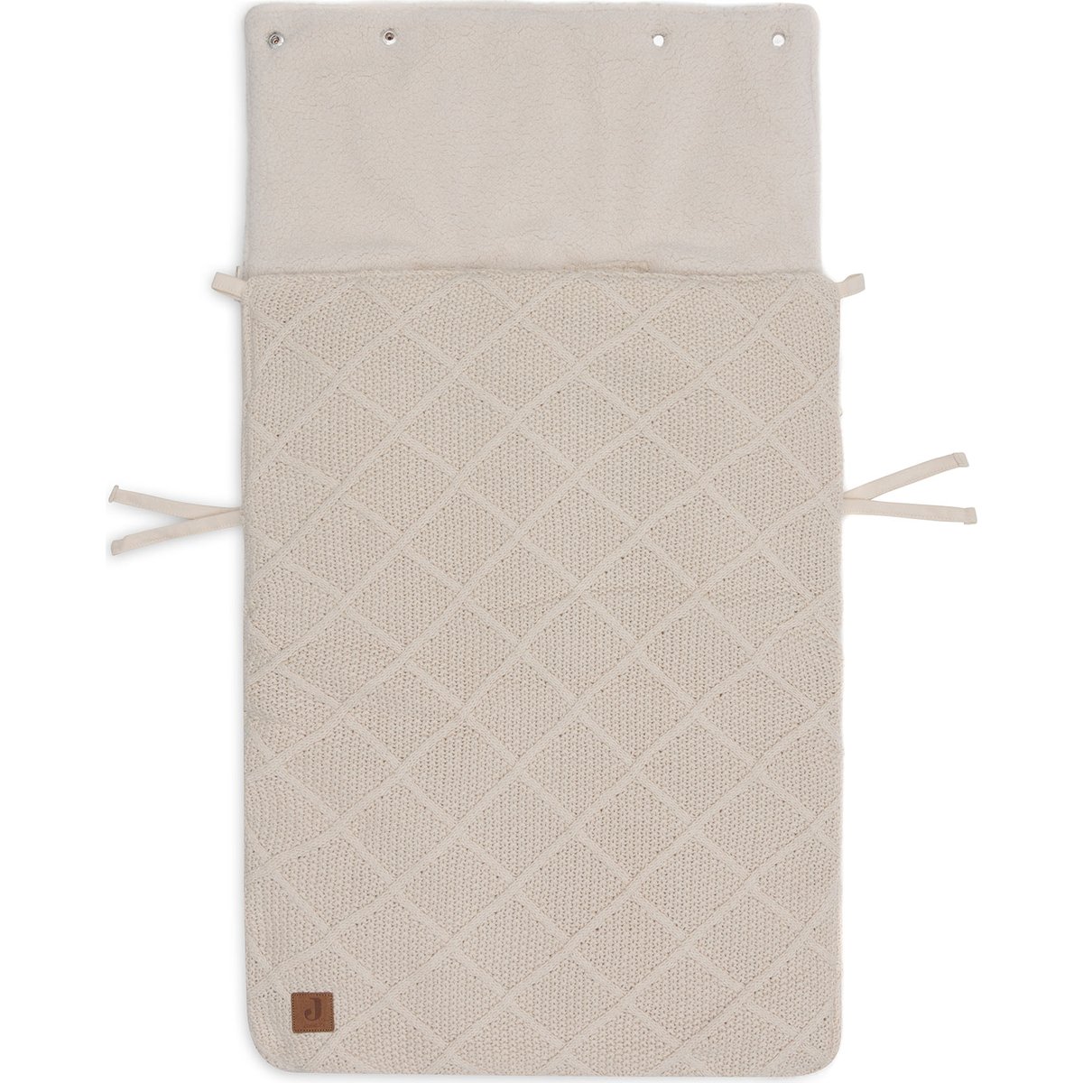 Nid d'ange passe sange Check Knit Oatmeal (groupe 0+) (Jollein) - Image 5
