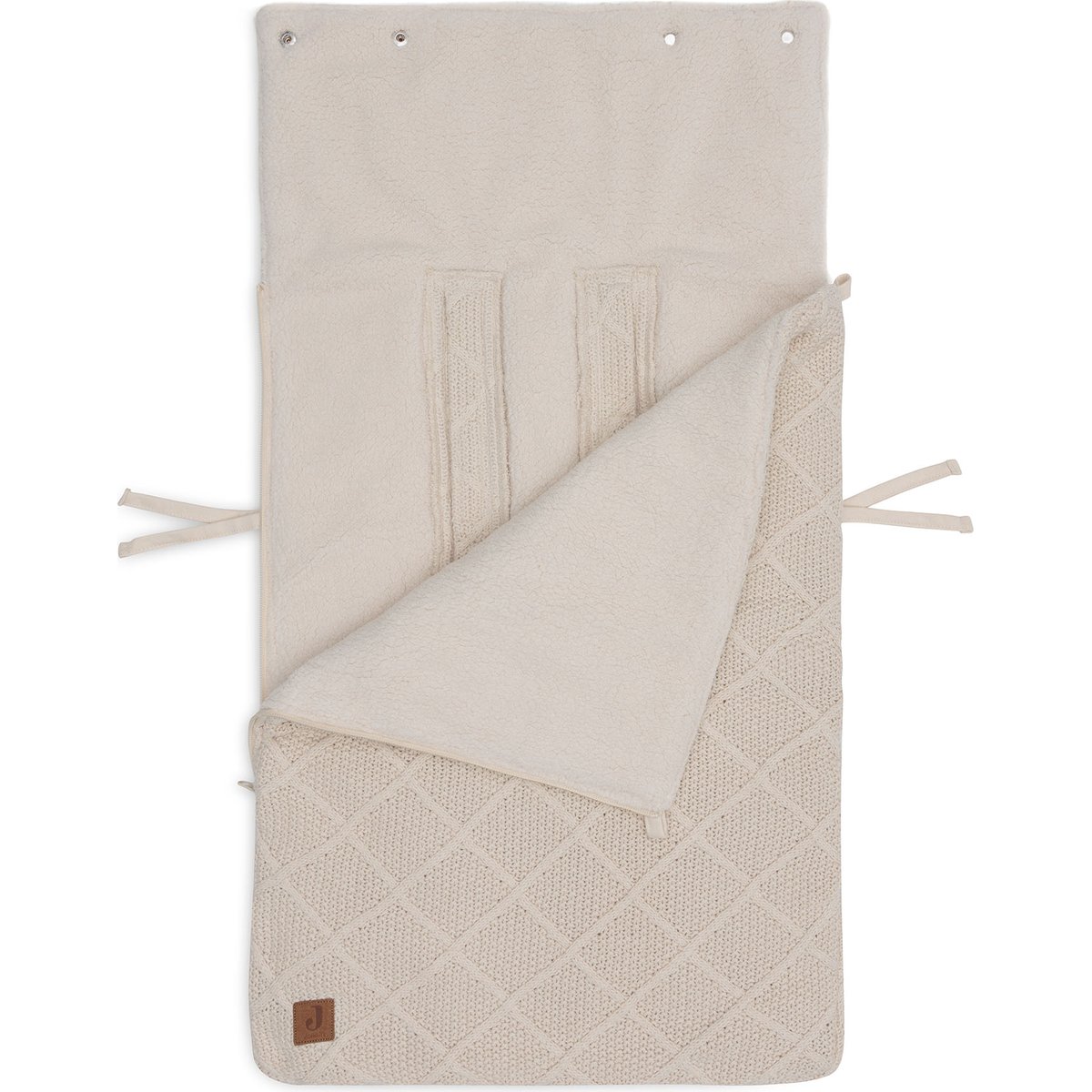 Nid d'ange passe sange Check Knit Oatmeal (groupe 0+) (Jollein) - Image 7