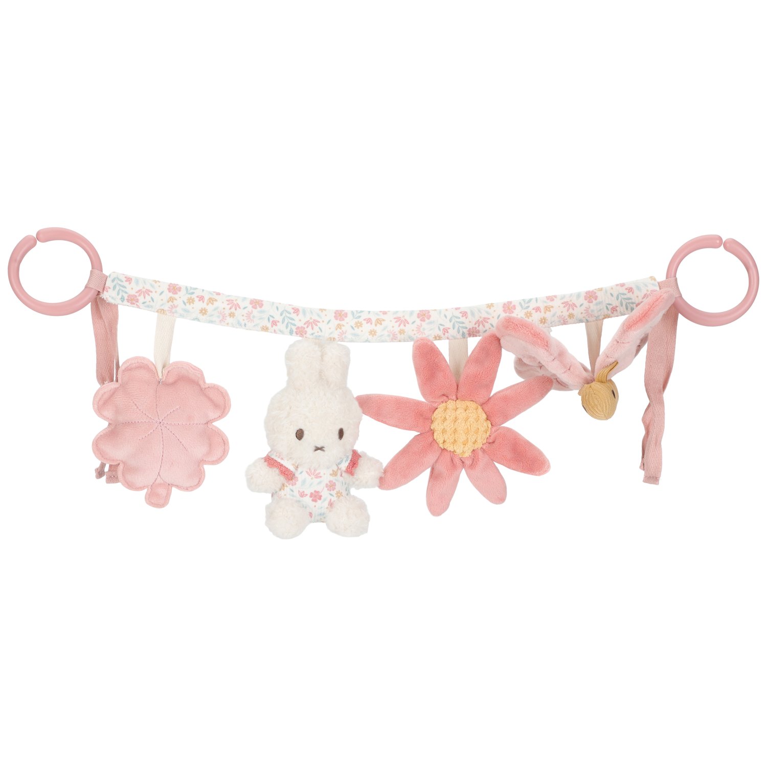 Little Dutch - Chaîne d'activités pour poussette Miffy Lucky Blossom