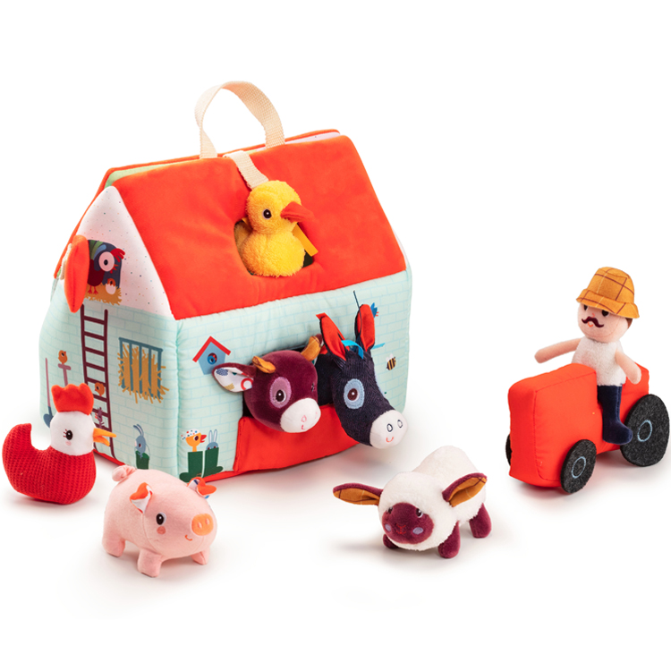Peluche d'activités Ma première ferme (Lilliputiens) - Image 7