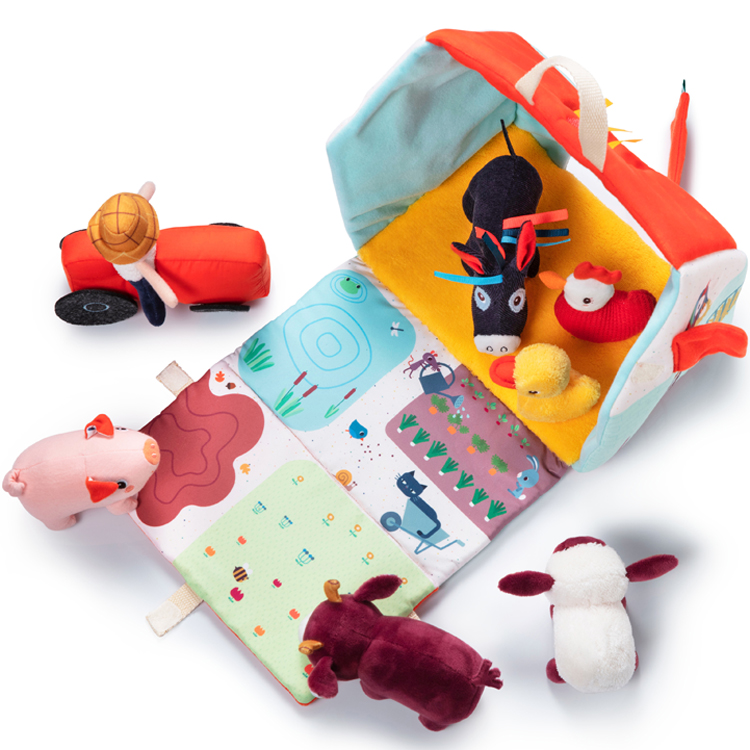 Peluche d'activités Ma première ferme (Lilliputiens) - Image 9