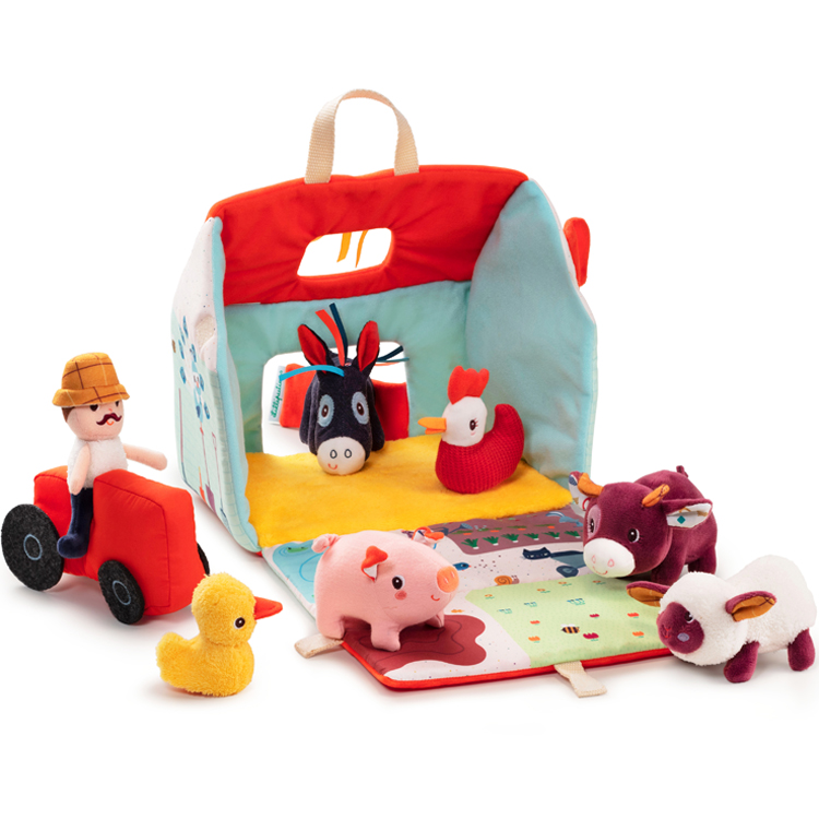 Peluche d'activités Ma première ferme (Lilliputiens) - Image 10