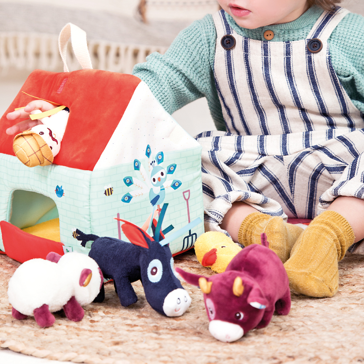 Peluche d'activités Ma première ferme (Lilliputiens) - Image 4