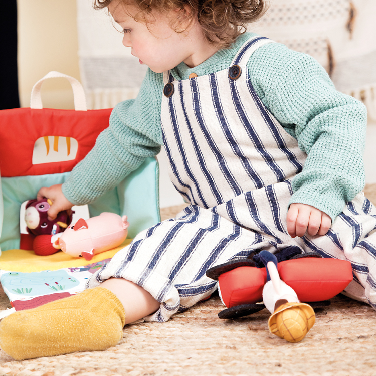 Peluche d'activités Ma première ferme (Lilliputiens) - Image 5